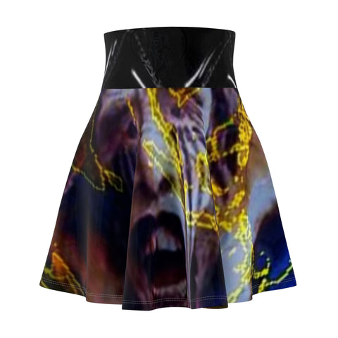 Women's  HIP HOP ART Skater Skirt (AOP)