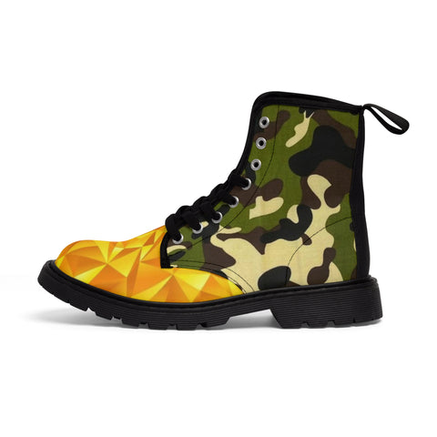 Men's Canvas  HIP HOP ART Boots