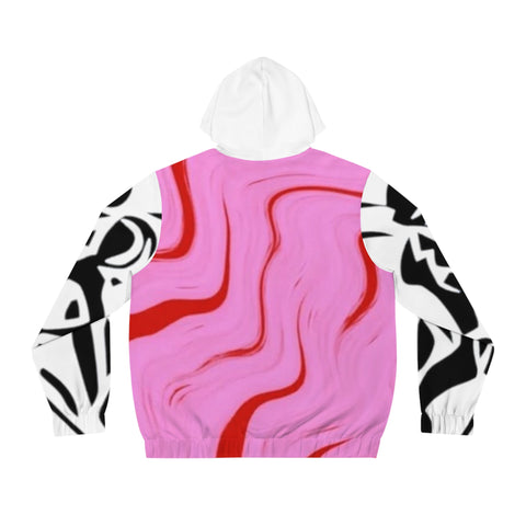 Men's Full-Zip  HIP HOP ART  Hoodie (AOP)