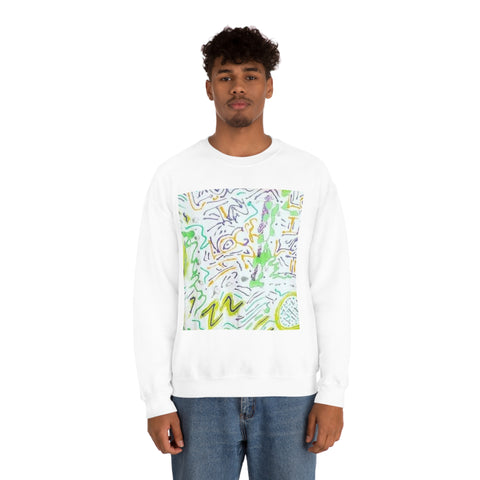 Unisex Heavy Blend™ HIP HOP ART Crewneck Sweatshirt