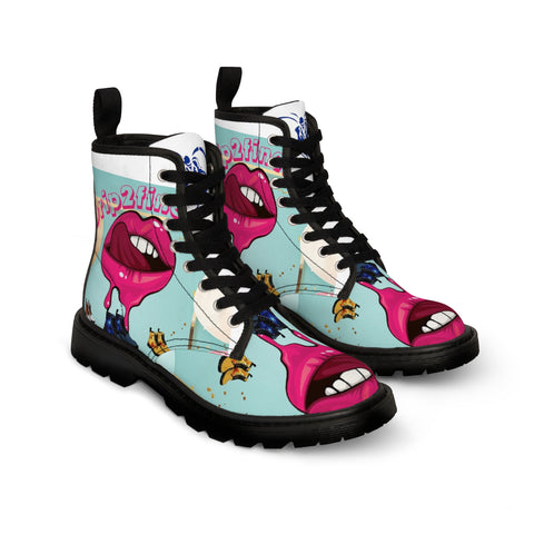 Men's Canvas  HIP HOP ART Boots