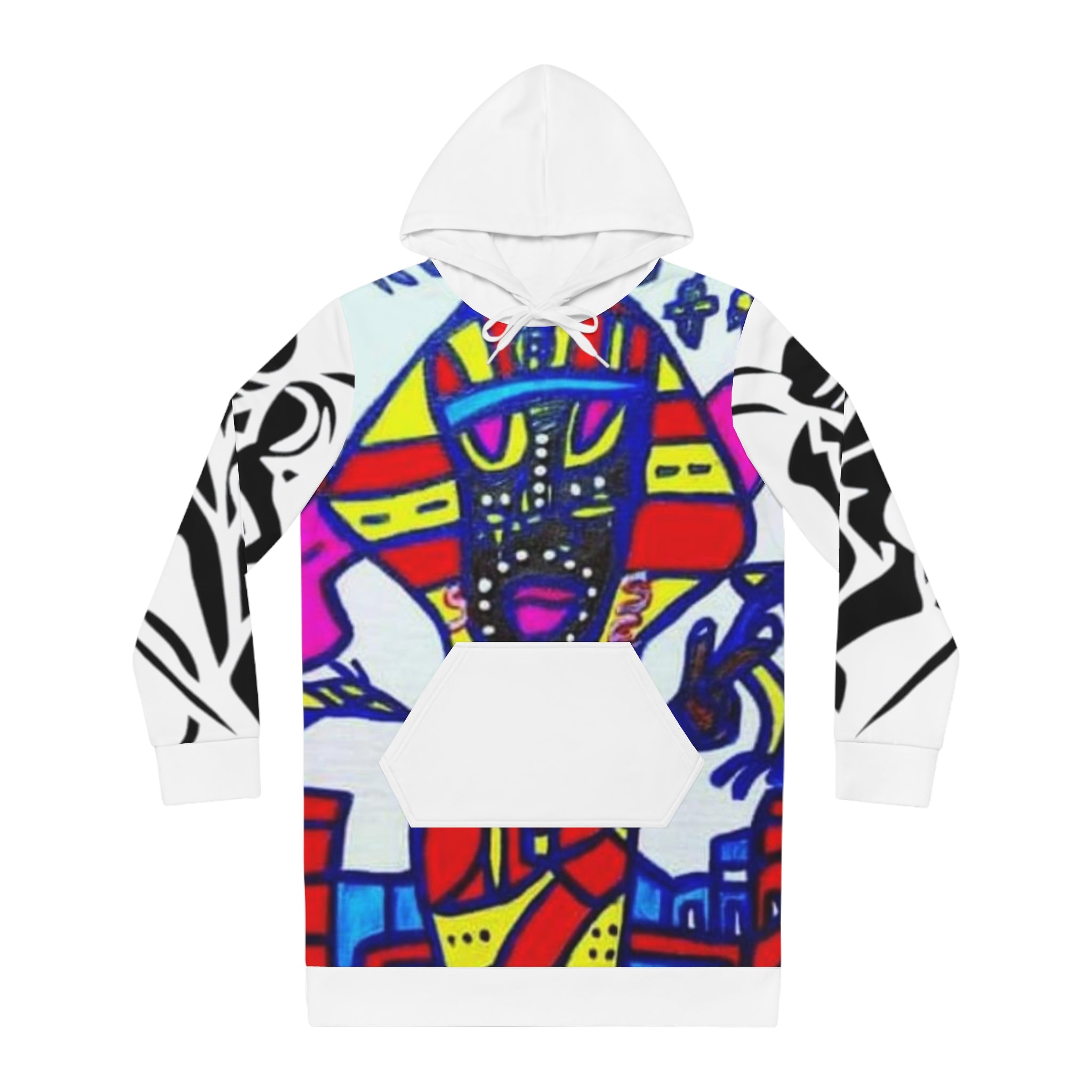 Women's HIP HOP ART Hoodie Dress (AOP)