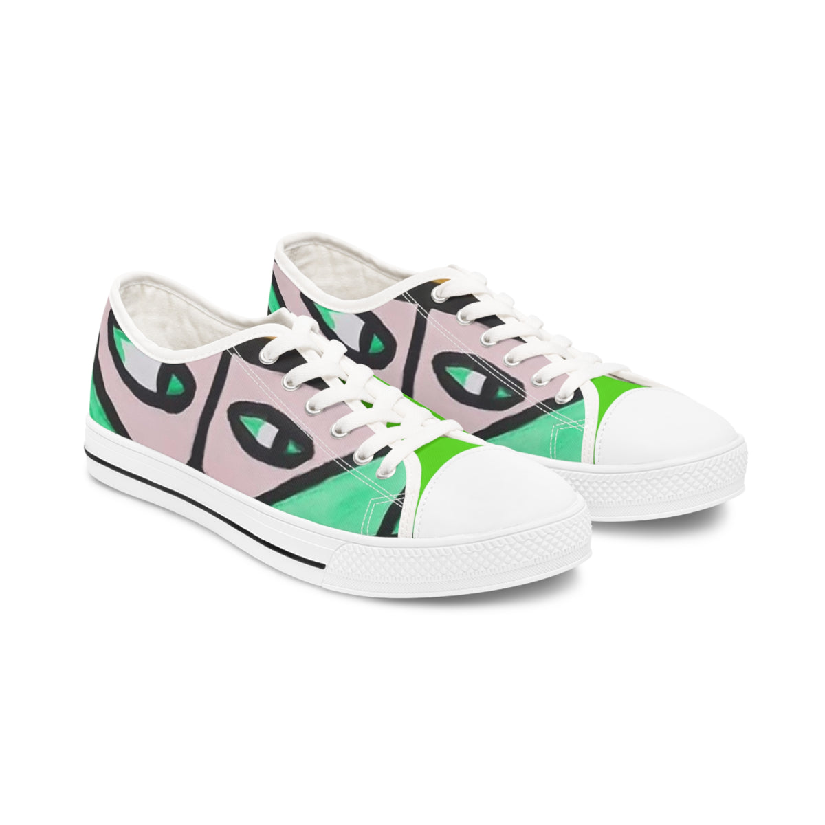 Women's Low Top HIP HOP ART Sneakers