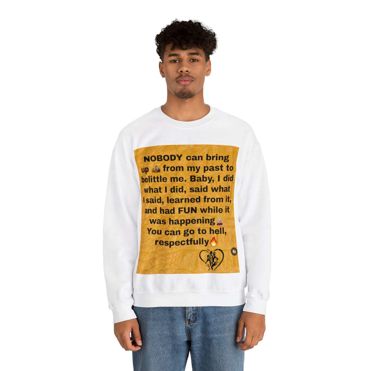 Unisex Heavy Blend™ HIP HOP ART Crewneck Sweatshirt