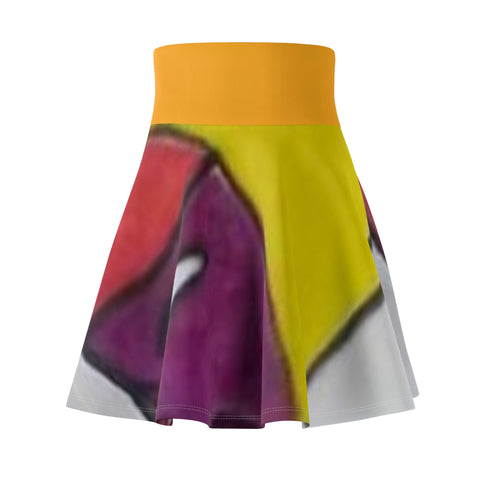 Women's  HIP HOP ART Skater Skirt (AOP)