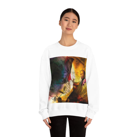 Unisex Heavy Blend™  HIP HOP ART  Crewneck Sweatshirt