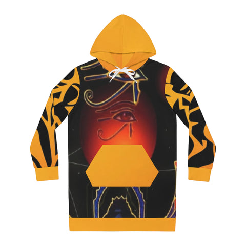 Women's HIP HOP ART Hoodie Dress (AOP)