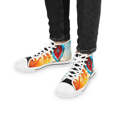 Men's High Top HIP HOP ART Sneakers