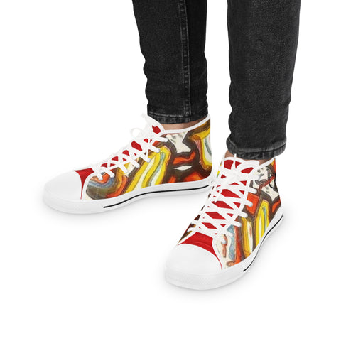 Men's High Top  HIP HOP ART Sneakers