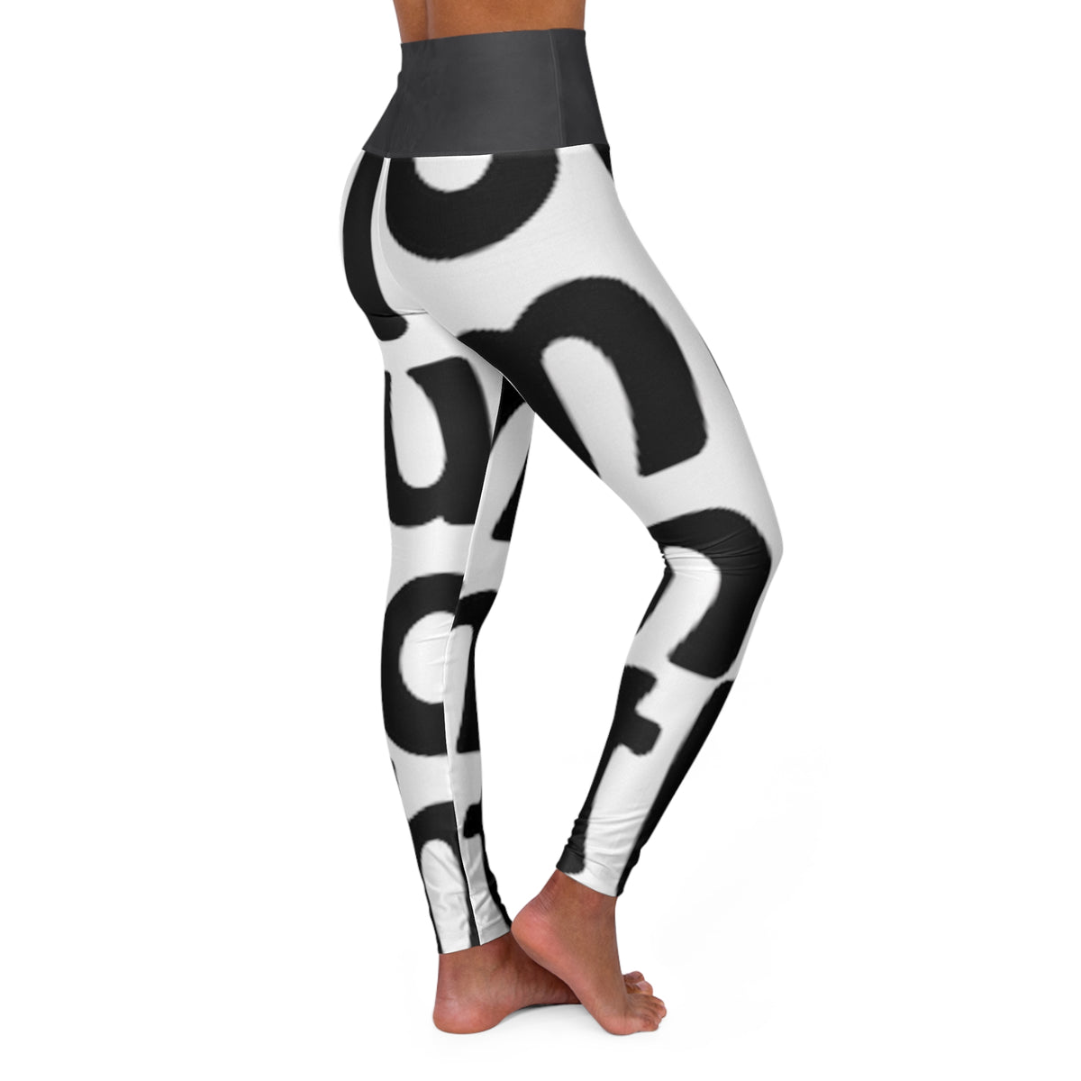 High Waisted  HIP HOP ART Yoga Leggings (AOP)