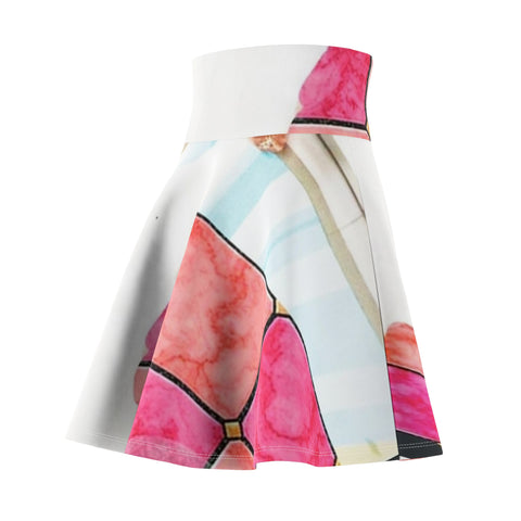 Women's Hip Hop  ART Skater Skirt (AOP)