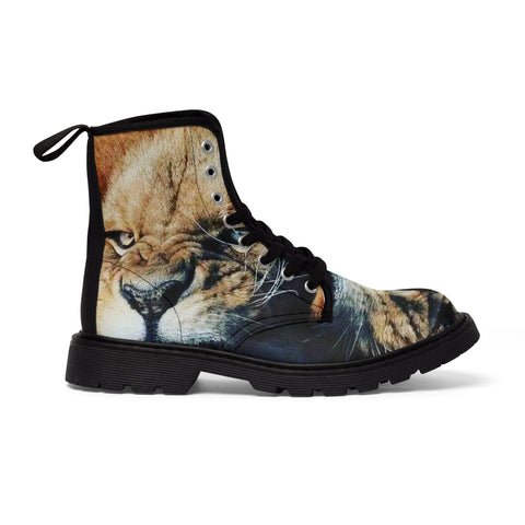 Men's  HIP HOP ART Canvas Boots