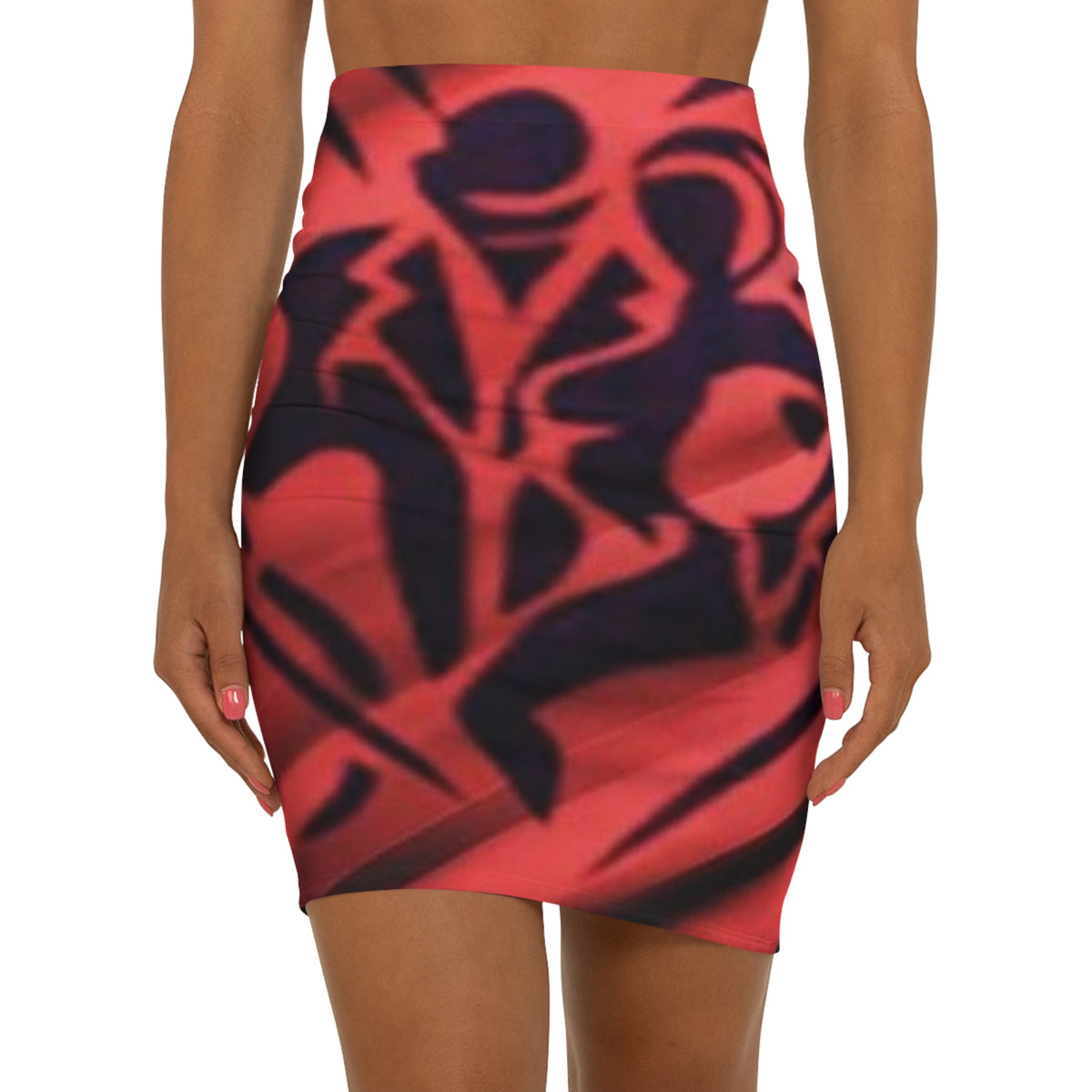 Women's HIP HOP ART Mini Skirt (AOP)