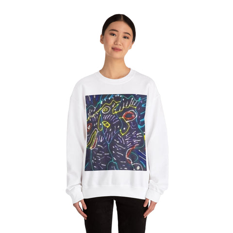 Unisex Heavy Blend™ HIP HOP ART Crewneck Sweatshirt