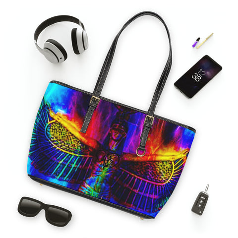 PU Leather HIP HOP ART Shoulder Bag