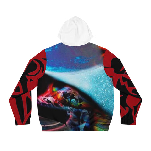 Men's Full-Zip HIP HOP ART Hoodie (AOP)