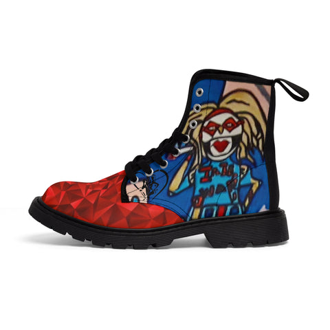 Men's Canvas HIP HOP ART Boots