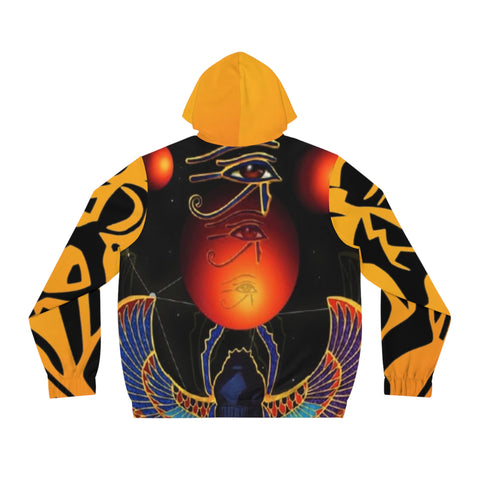 Men's Full-Zip HIP HOP ART  Hoodie (AOP)