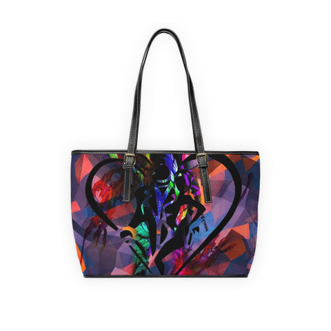 PU Leather  HIP HOP ART Shoulder Bag