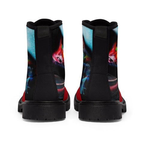 Men's Canvas  HIP HOP ART Boots