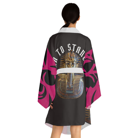 Long Sleeve  HIP HOP ART Kimono Robe (AOP)