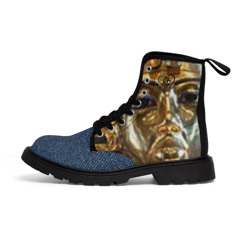 Men's Canvas  HIP HOP ART Boots