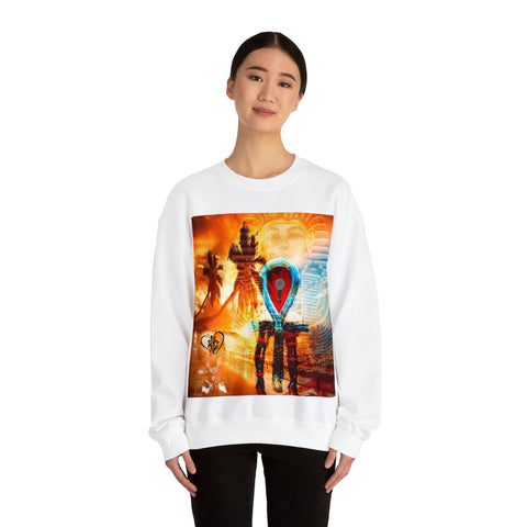 Unisex Heavy Blend™  HIP HOP ART Crewneck Sweatshirt