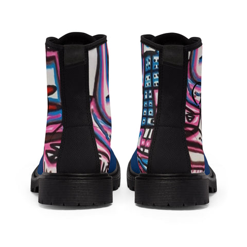 Men's Canvas HIP HOP ART Boots