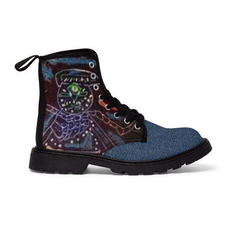 Men's Canvas  HIP HOP ART  Boots