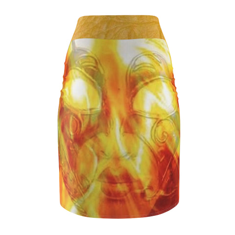 Women's HIP HOP ART Pencil Skirt (AOP)