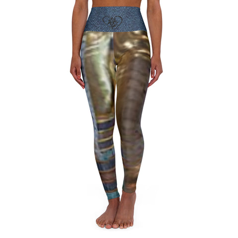 High Waisted HIP HOP ART Yoga Leggings (AOP)