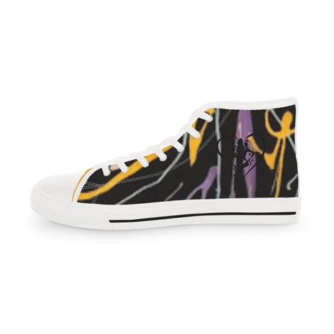 Men's High Top  HIP HOP ART  Sneakers