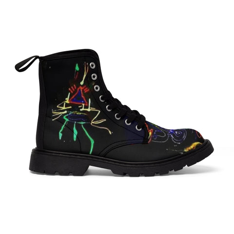 Men's Canvas HIP HOP ART Boots