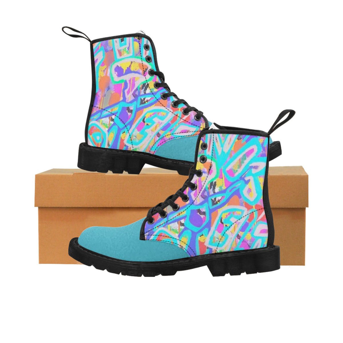 Women's Canvas HIP HOP ART Boots