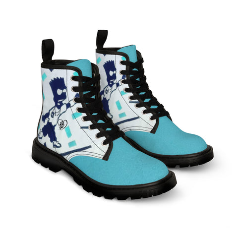 Men's Canvas  HIP HOP ART Boots