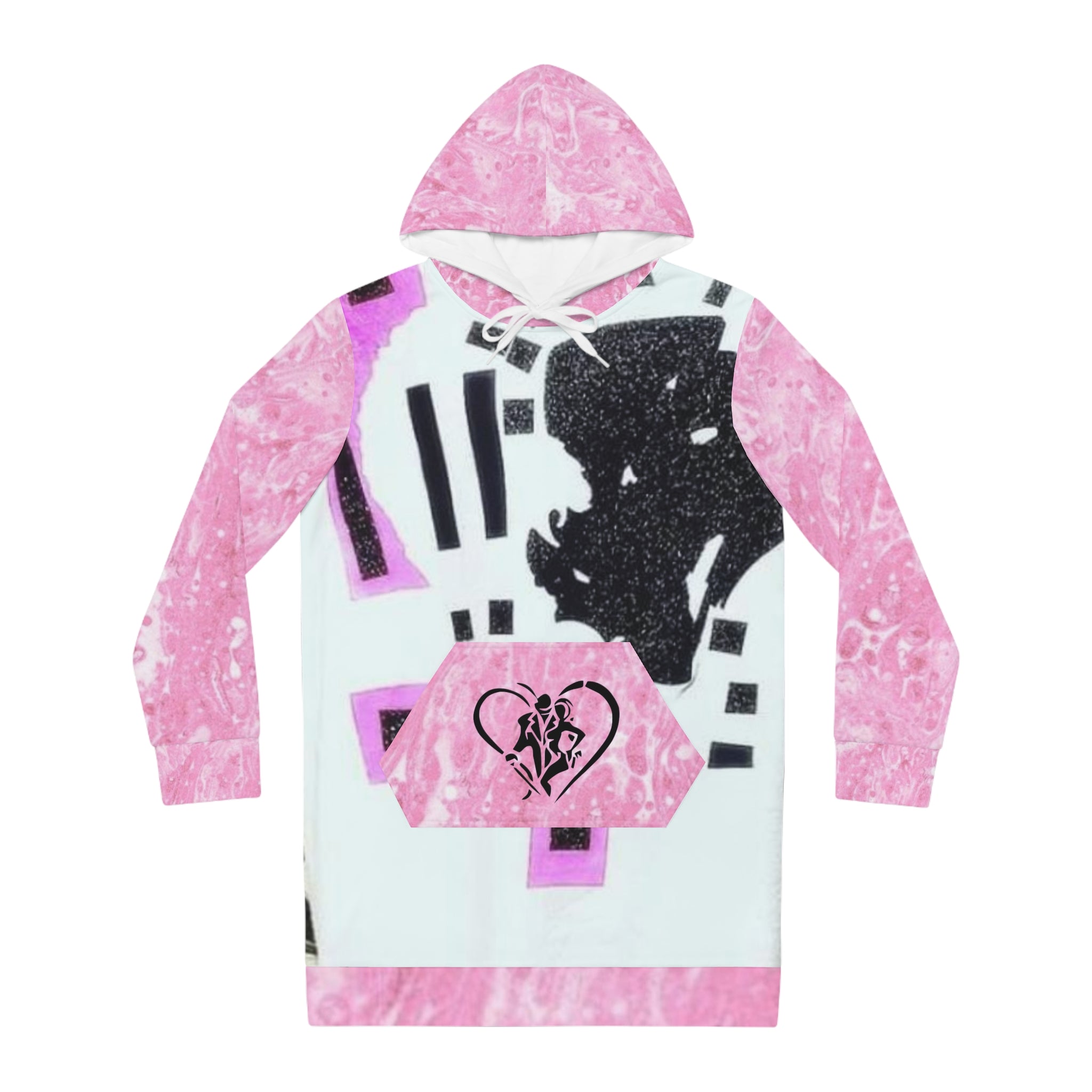 Women's HIP HOP ART Hoodie Dress (AOP)
