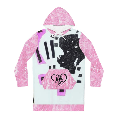 Women's HIP HOP ART Hoodie Dress (AOP)