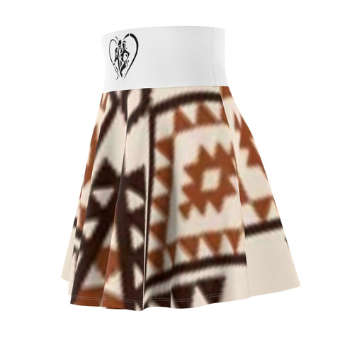 Women's  HIP HOP ART Skater Skirt (AOP)