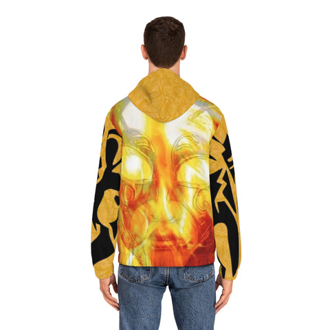 Men's Full-Zip  HIP HOP ART Hoodie (AOP)