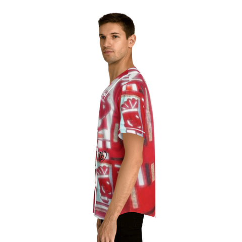 Men's  HIP HOP ART Baseball Jersey (AOP)