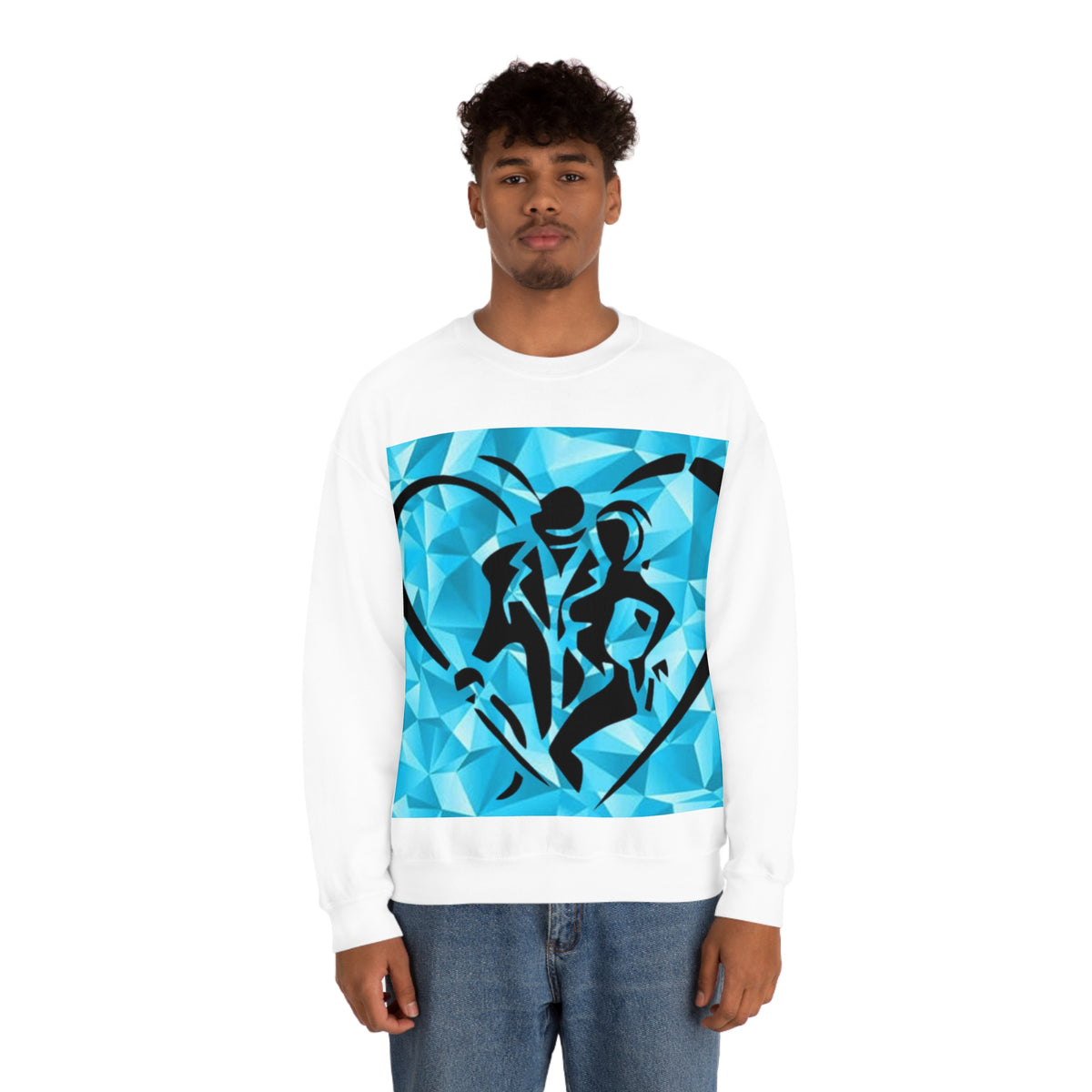 Unisex Heavy Blend™  HIP HOP ART Crewneck Sweatshirt