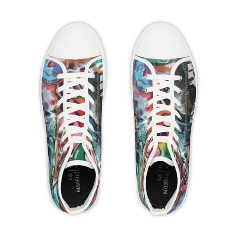 Men's High Top HIP HOP ART  Sneakers