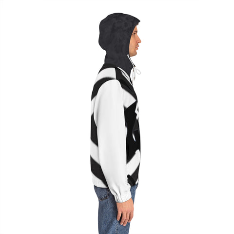 Men's Full-Zip  HIP HOP ART  Hoodie (AOP)