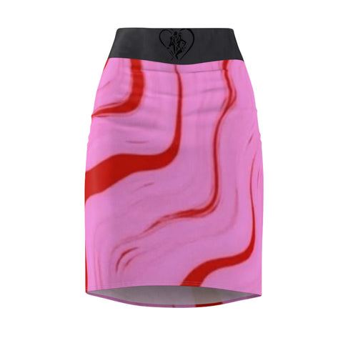 Women's HIP HOP ART  Pencil Skirt (AOP)