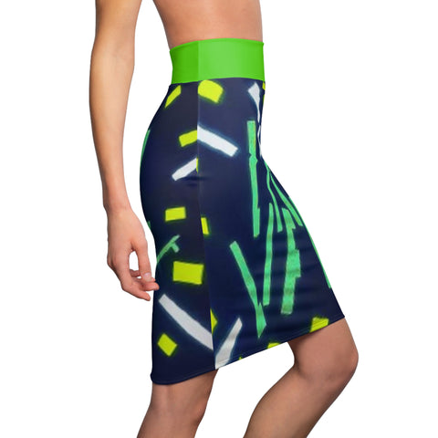 Women's  HIP HOP ART  Pencil Skirt (AOP)
