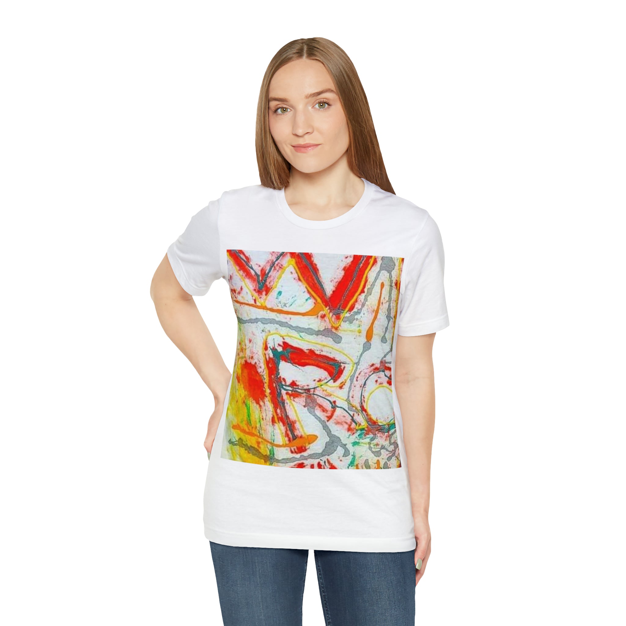 HIP HOP ART Unisex Jersey Short Sleeve Tee