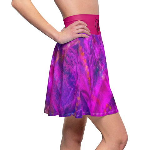 Women's  HIP HOP ART Skater Skirt (AOP)