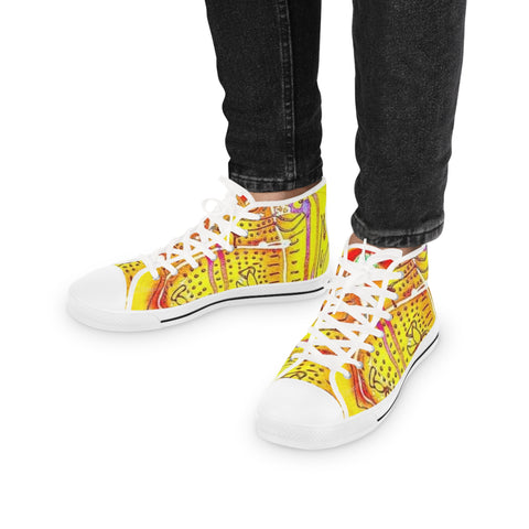 Men's High Top  HIP HOP ART Sneakers