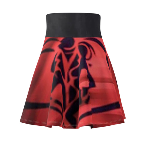 Women's HIP HOP ART Skater Skirt (AOP)