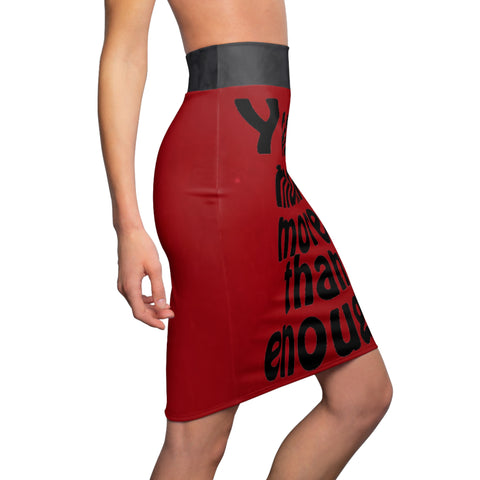 Women's  HIP HOP ART Pencil Skirt (AOP)